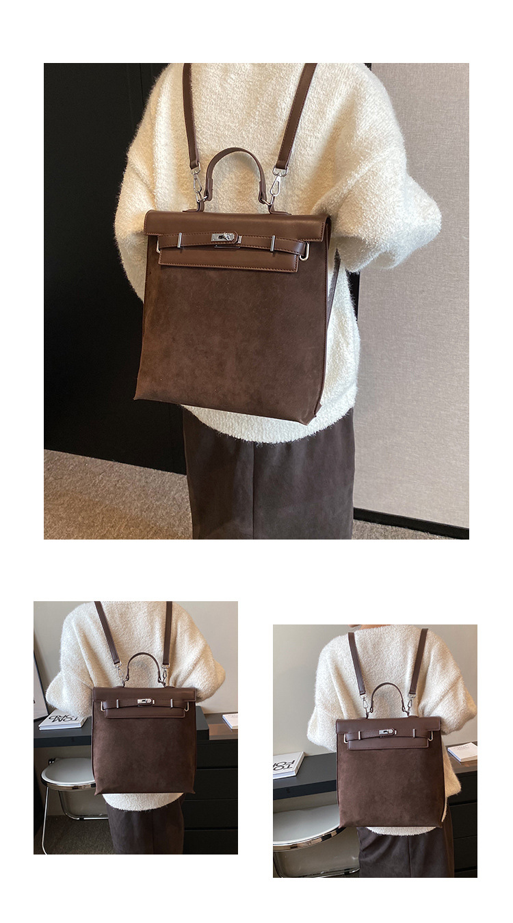 New Women's Bag 2024 New Cross Border Foreign Trade Backpack Retro Trend Women's Minimalist Small Square Bag 098_voghion.com