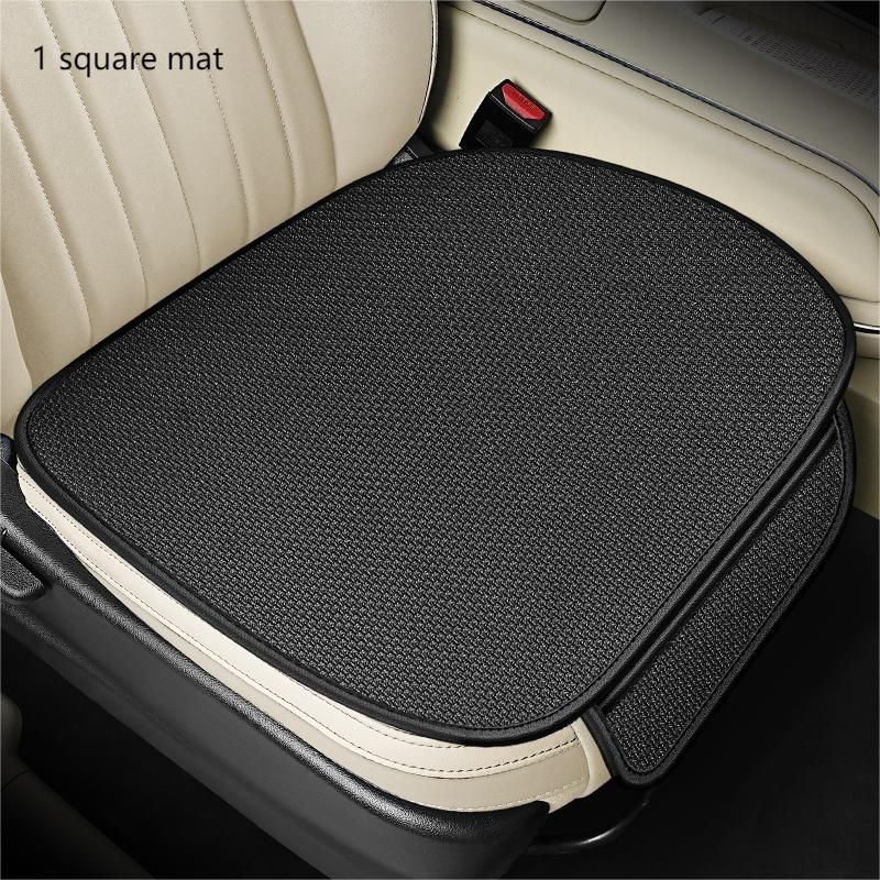 Summer Cool Cushion, Breathable Comfort Drivers Seat Covers With Storage Bag, Car Protector Accessories For Truck, SUV_voghion.com