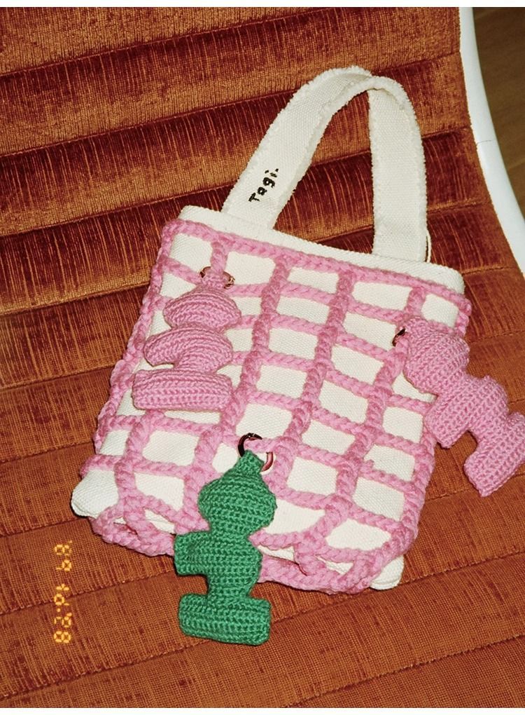Tagi immagina pendenti in filo tremante, tasche a rete rimovibili, borse a vela a tracolla_voghion.com