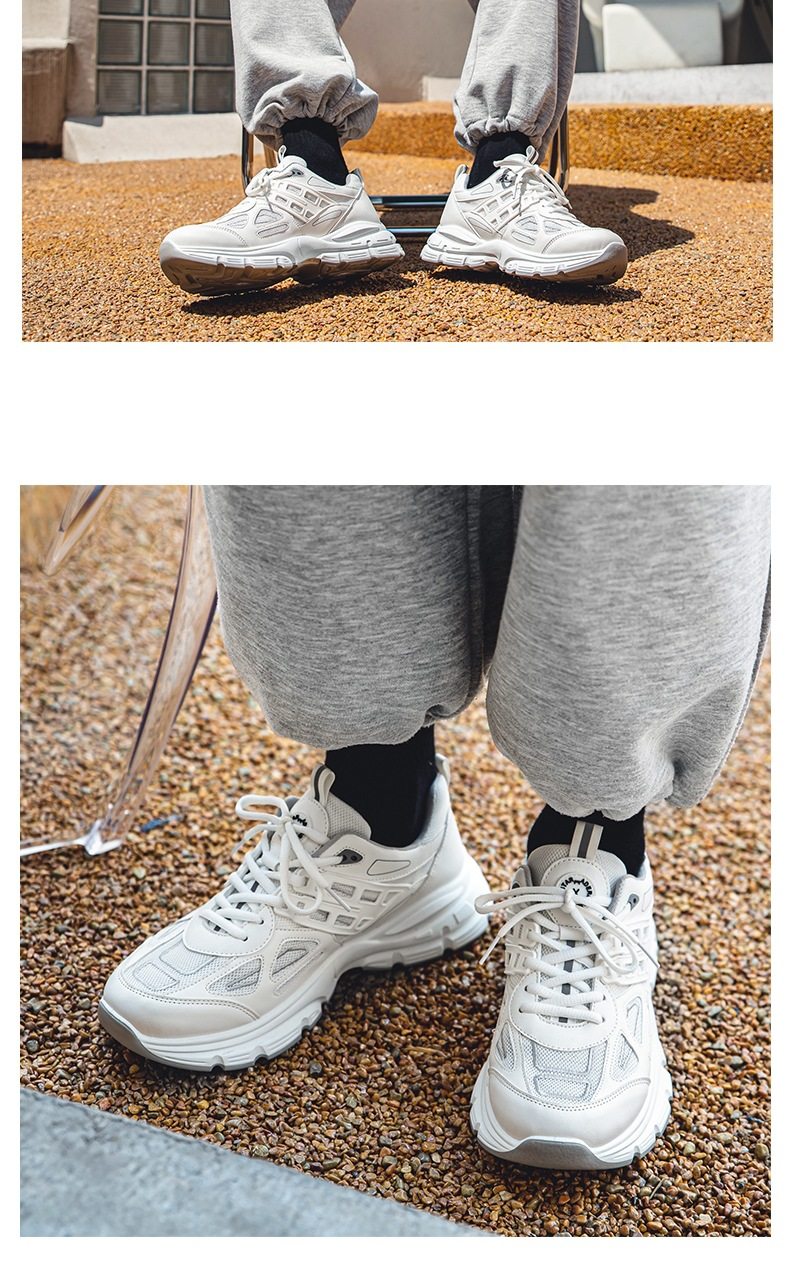 2023 Herren Low Cut Ins Style Patchwork Mesh Trendy Schuhe Casual Sportschuhe_voghion.com