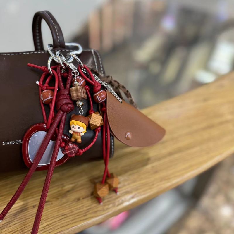 Bag Charms Plush Bag Pendant Cute Doll Pendant High Value Keychain Accessories_voghion.com