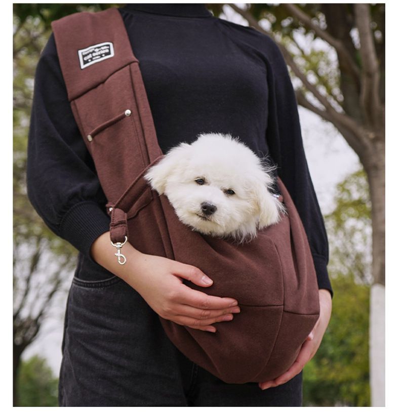 BIBICUTE Spring/Summer Crossbody Dog Outgoing Portable Pet Bag, New Cat Backpack_voghion.com