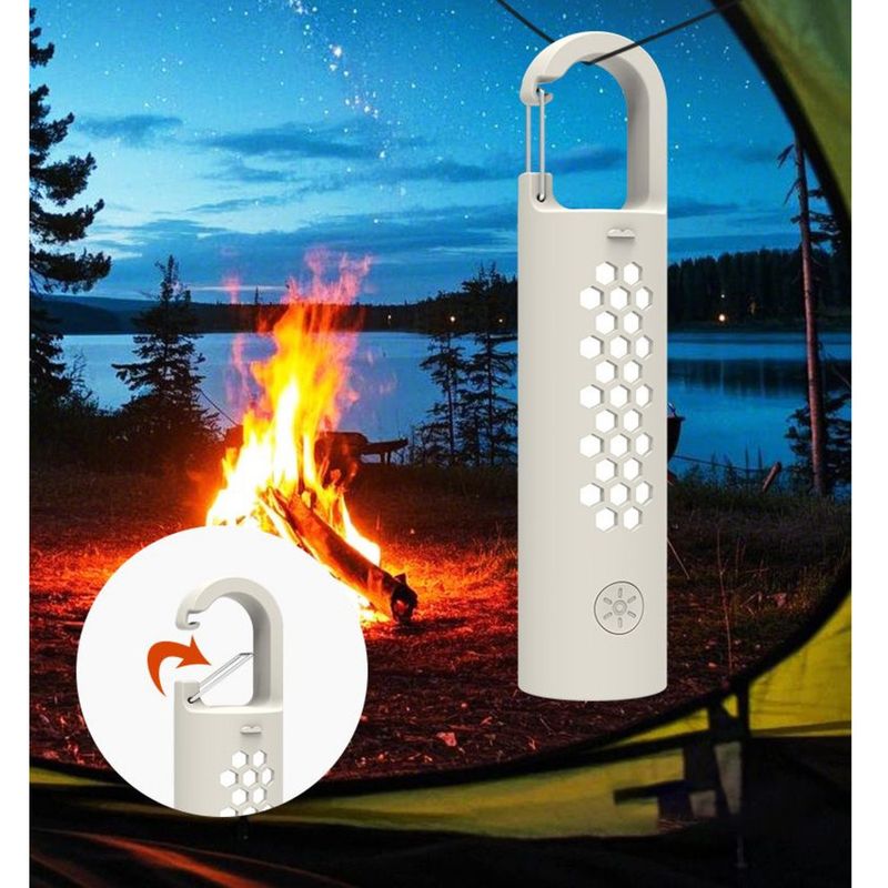 Oudoor Flashligh Srong Rechargeable Ultra-Brigh Long-Range Mini Porable Muli-Function Camping Amosphere Ten_voghion.com