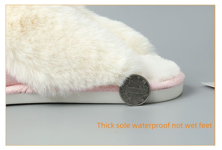 Grenzüberschreitender E-Commerce-Mao-Mund-Erhöhung Home Herren Damen Indoor und Outdoor Warm Cotton Hausschuhe Spot_voghion.com