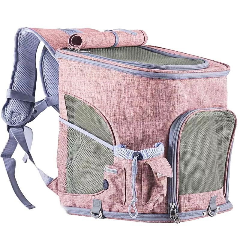 Faltbare Träger Kleine Hund Outdoor Tasche Katze Tragbare Haustier Rucksack Für Katzen_voghion.com