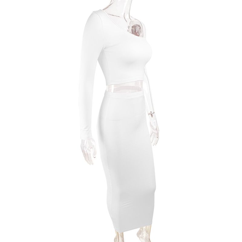 Sexy zweiteiliges modisches Anzugkleid für Damen_voghion.com