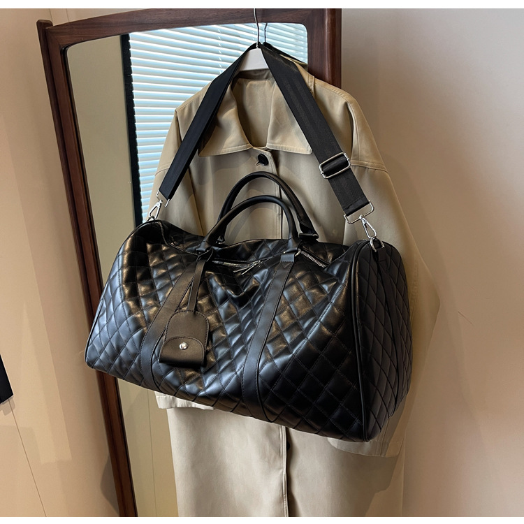 Ny forretningsrejsetaske til mænd med stor kapacitet til at forbedre udseendet, bagagetaske til opbevaring, shopping, sport og fitness til kvinder_voghion.com