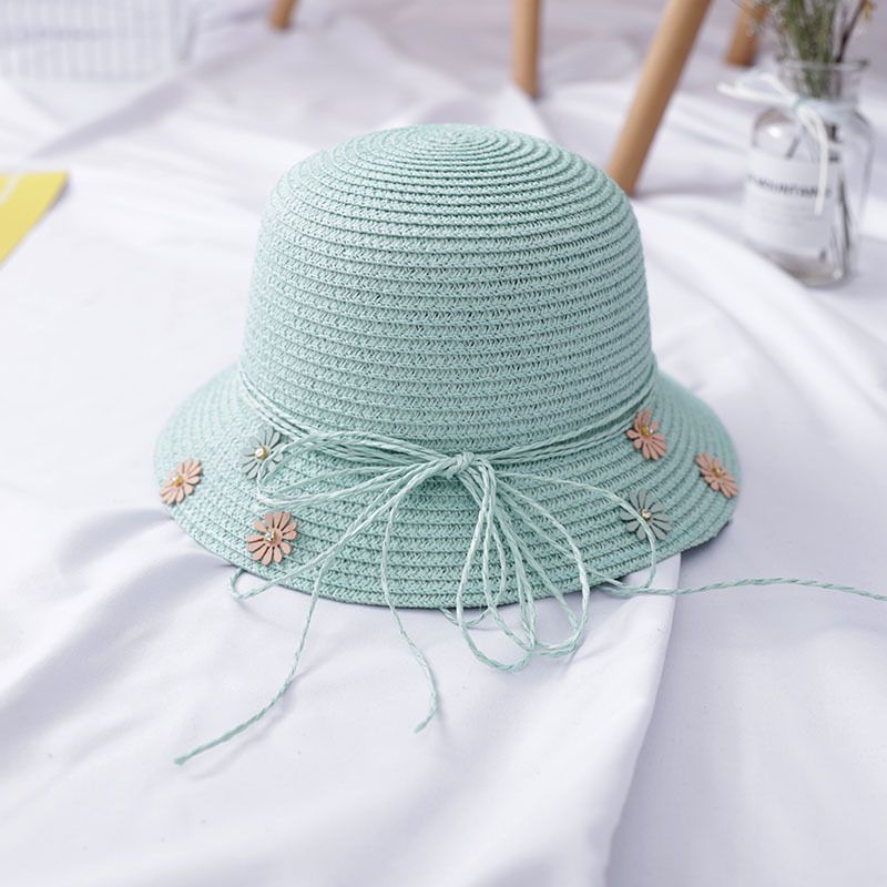 Set di borse a tracolla piccole e carine in paglia per bambini in stile coreano primaverile ed estivo, cappello da pescatore per ragazza,_voghion.com