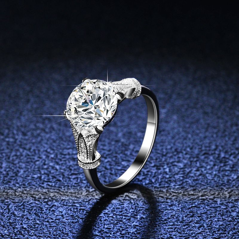 Tancise Classic Moissanite Anello in argento Gioielli da donna Promessa di nozze Regalo per feste_voghion.com