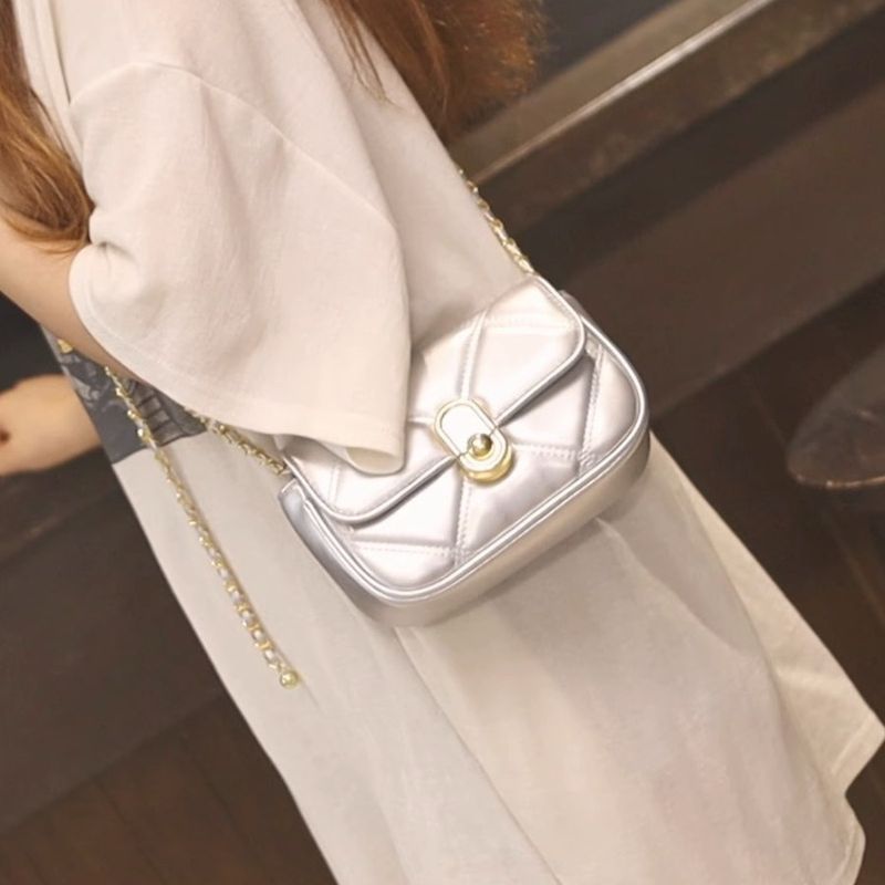 2024 New Summer Phone Single Shoulder Women Square Office Small Handbag Trending Crossbody Bag This Year_voghion.com