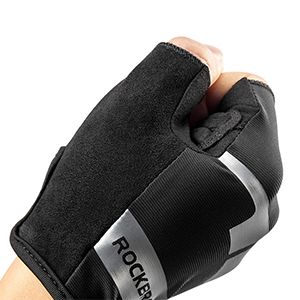 Gants demi-doigts ROCKBROS Gants de cyclisme SBR Hommes Femmes Réfléchissants_voghion.com