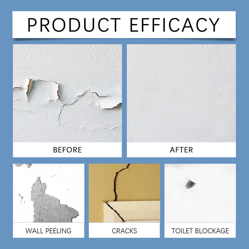 Wandreparaturpaste für den Haushalt, Wandschäden, Kratzer, Dellen, Risse, Nagellöcher, Reparatur von Wandreparaturpaste_voghion.com