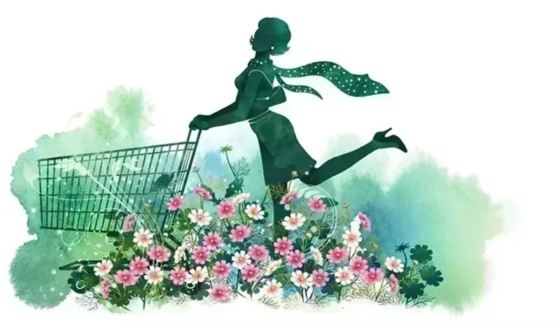 Borsa a tracolla pieghevole riutilizzabile da donna con stampa Anime Arcane-Jinx, in tela, 250516_voghion.com