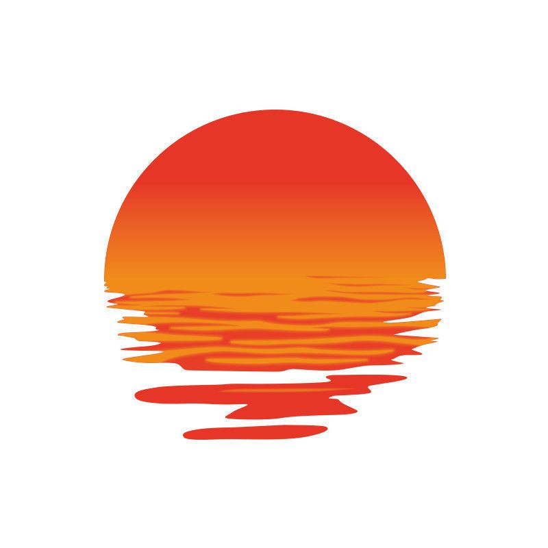 Auto Persoonlijkheid Leuke Zonsondergang Elektrische Auto Kras Zijruit Decoratie Brandstoftank Stickers_voghion.com