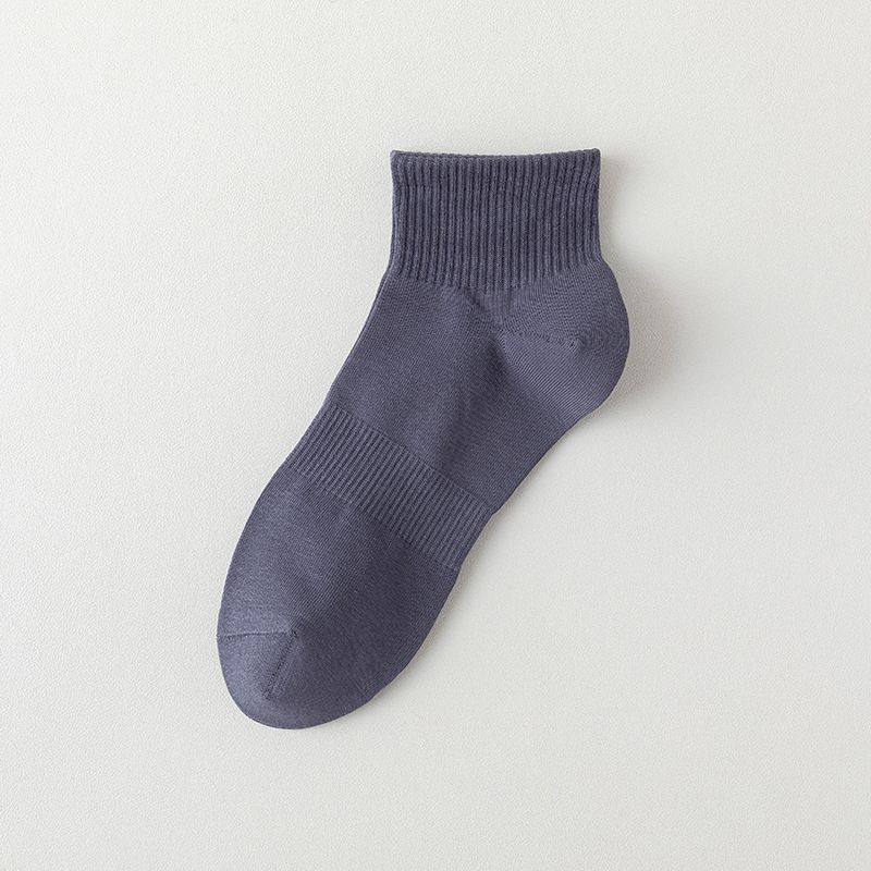 2025e Pure For Men Summer Short All-Cotton Seamless Anti-Pilling Cotton Zhuji Thin Men's Socks_voghion.com