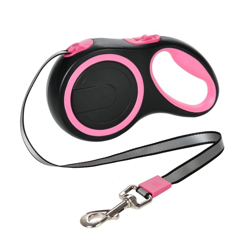 Holapet Retractable Dog Leash 5m Black By PawParty Store_voghion.com