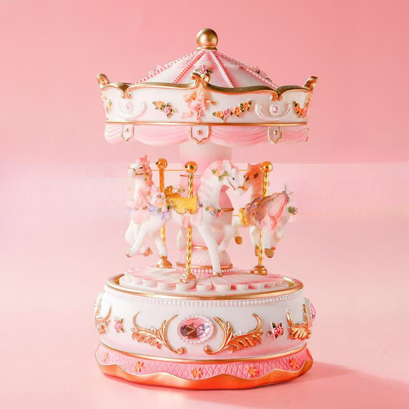 Karussell Musik Acht-Ton Box Sky City Prinzessin Kinder Qixi Festival Geburtstagsgeschenk_voghion.com