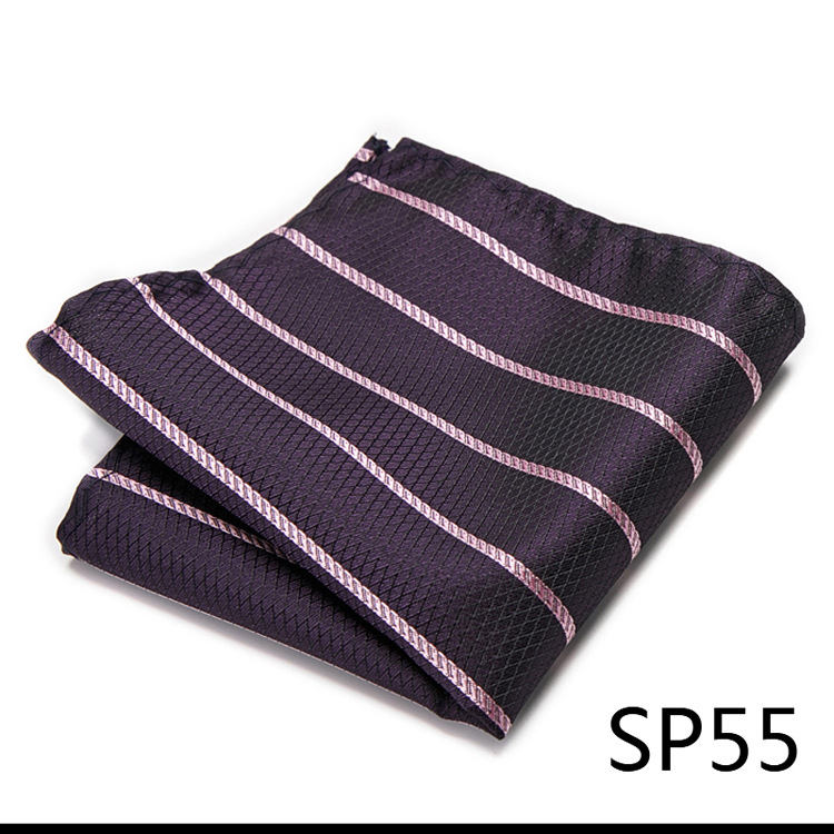 Heren Brits patroon effen kleur polyester zijden vierkante sjaal bruiloft pak zakdoek overhemd klaar op voorraad_voghion.com