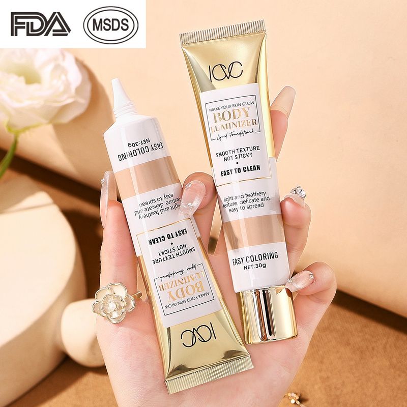 Fondotinta liquido High Gloss, correttore Oil Control, BB Cream, illumina il colore della pelle, trucco viso inglese_voghion.com