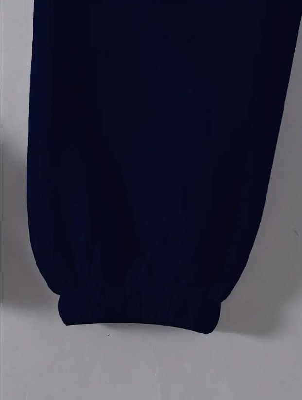 Women's Printed Two Piece Tracksuit, Long Sleeve Pullover Top And Drawstring Waist Pants, Casual Sportswear For Spring And Fall_voghion.com