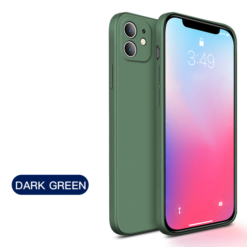 Luxus Original Flüssigsilikonhülle für iPhone 14 13 12 11 Pro Max Hülle für iPhone 12Mini 13Mini X XR XS MAX 8 7 6S Plus SE2 Stoßfeste Rückseite_voghion.com