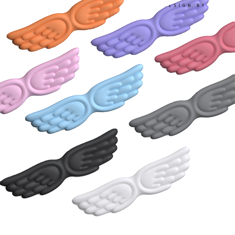 Niezrównana jakość Angel Wings Keyboard Tray Wrister Ochronna silikonowa podkładka pod mysz dla mężczyzn i kobiet Miękka orteza na nadgarstek Pianka zapamiętująca kształt_voghion.com