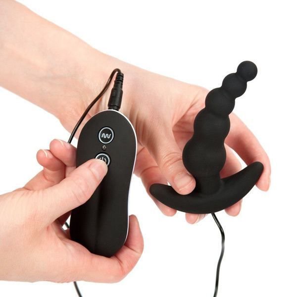 Anal Plug Dildo Vibrator Erotic 10 Frequency Vibrating Prostate Massager Anal Beads Butt Plug Vibrators For M_voghion.com