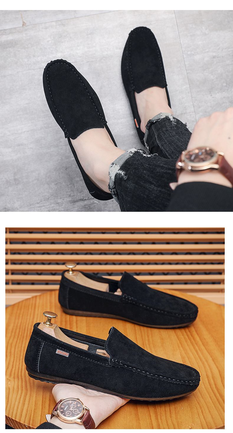 Glide Spring Neue Herrenschuhe Lässige Atmungsaktive Fahrschuhe Flache Slipper Loafer Cross-Border_voghion.com