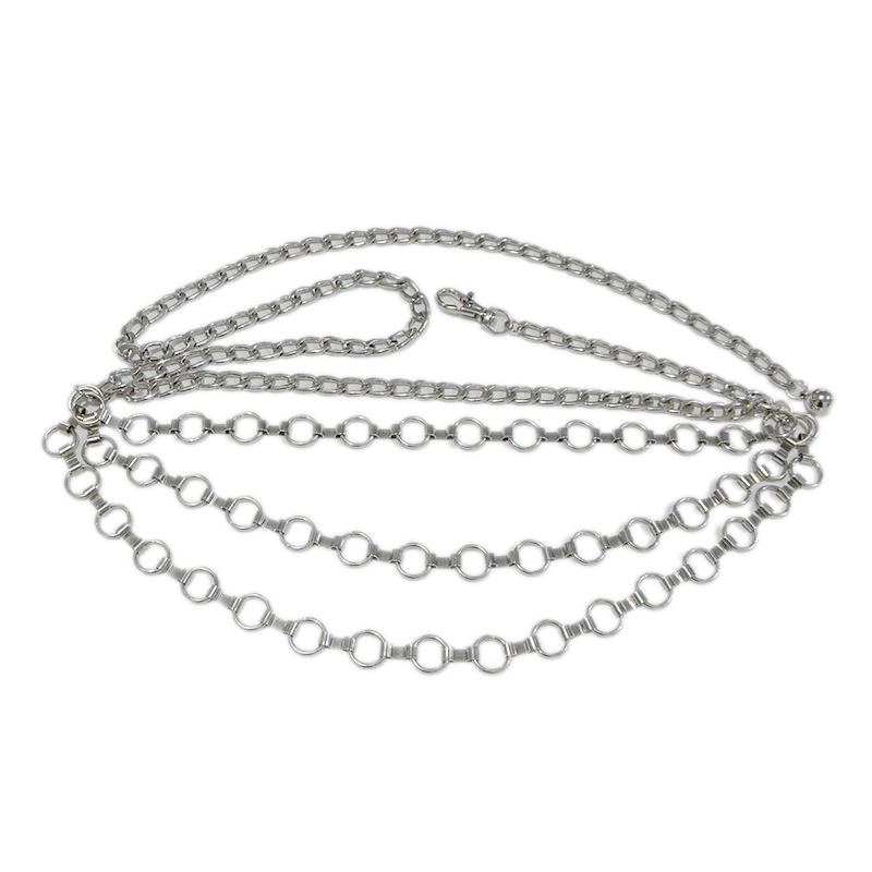 Women's Casual Belt, Punk Trendy Tassel Waist Chain, Women's Metal Slim Fitting Decorative Chain_voghion.com