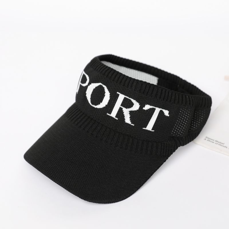 Unbeatable Quality Women's Summer Knitted Open Top Sunshade With Large Eaves Running Sports Outdoor Sun Protection Duck Tongue Hat_voghion.com