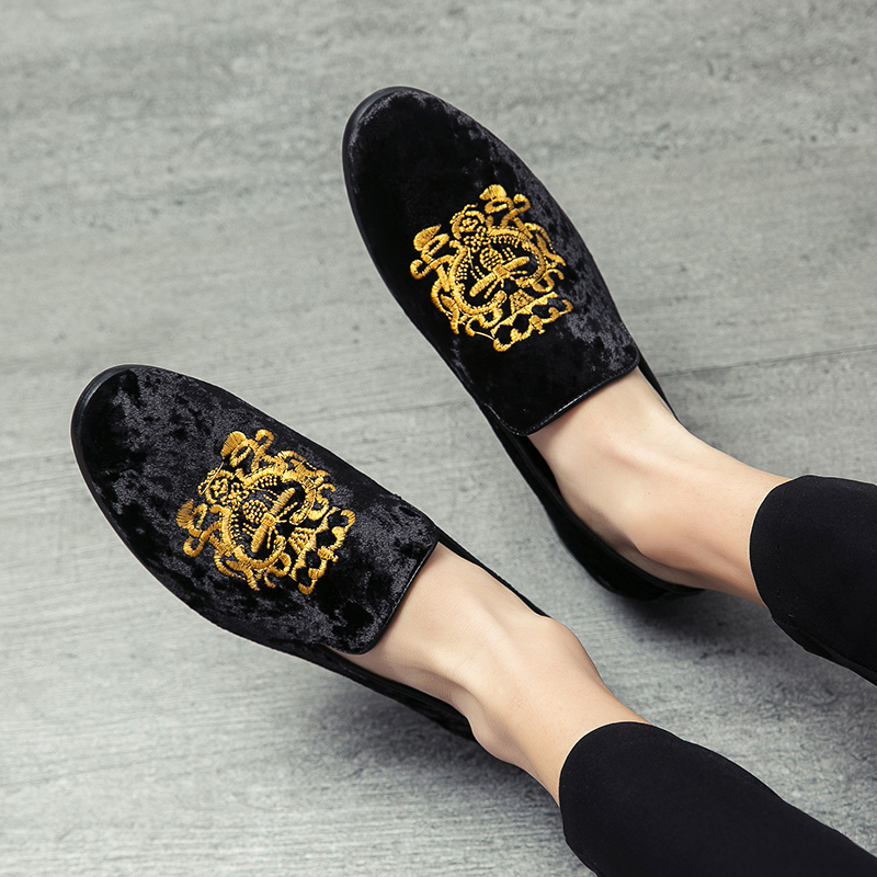 Heren Formele Schoenen Mode Zakelijk Kantoor Platte Slip-on Leren Mocassins Zachte Vrije tijd_voghion.com