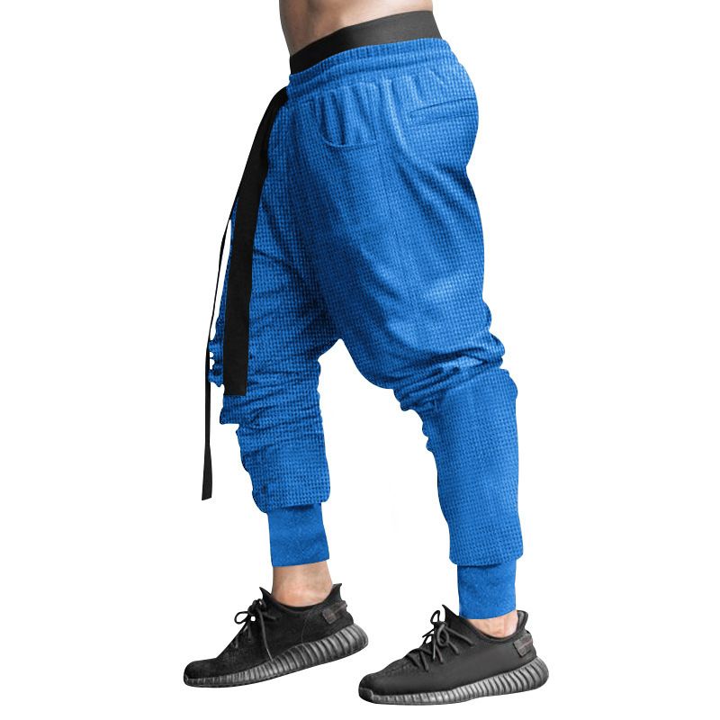 "Men's Breathable Harem Pants – Multi-Pocket Outdoor Lounge Pants With Drawstring Waist (Quick-Dry & Stretch Fabric, S-XXXL)"_voghion.com