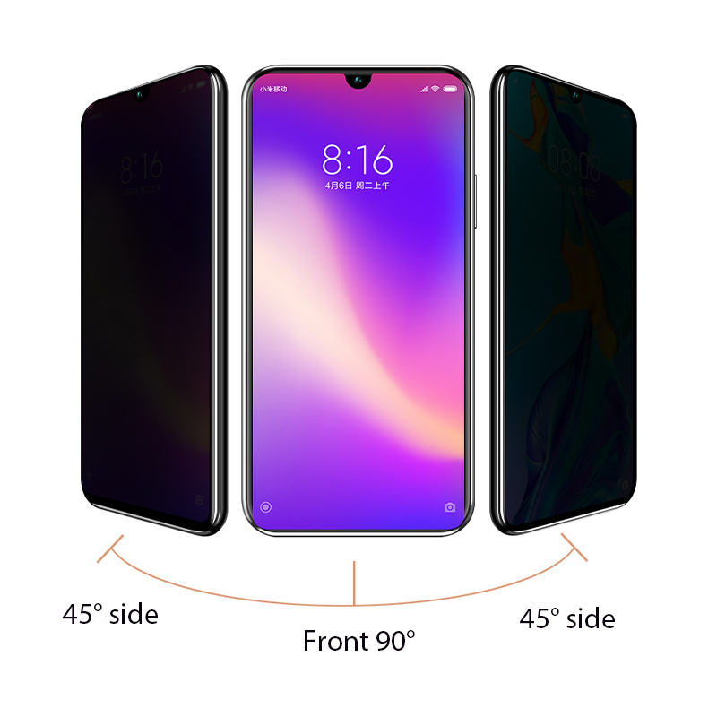 1-2PC Anti Spy Screen Saver for Xiaomi Hongmi Note 10 9 8 Pro 9s 9t 8T 8 7 10s 9A 9 9C Poco X3 Pro M3 F3 F2_voghion.com