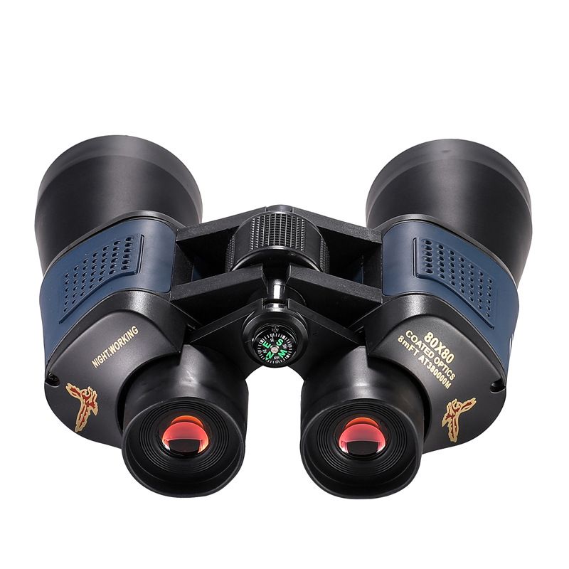 New 80x80 Large Diameter High Magnification HD Binoculars Paul Telescope_voghion.com