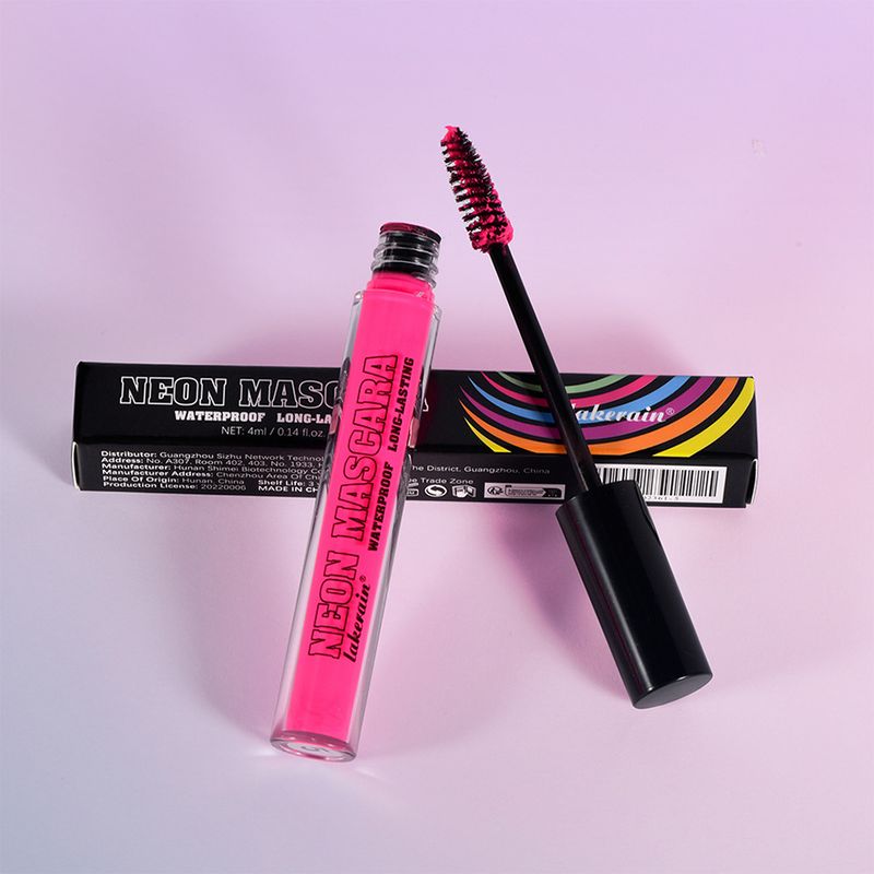 Mascara Lakerain Fluorescent Color Mascara Halloween Cosplay Mascara_voghion.com