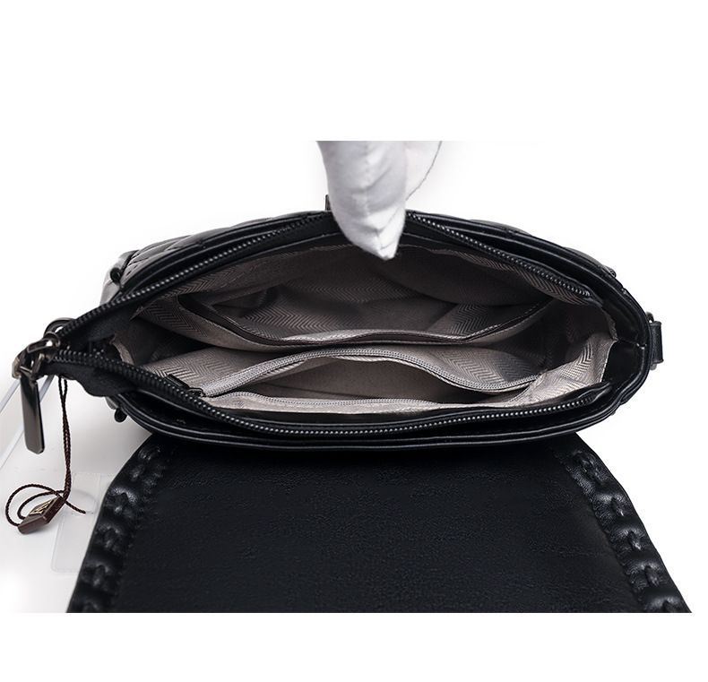 Neue aus echtem Leder, modisch vielseitig, Damentasche mit Diamantgitterkette, einfache und Nischenstruktur,_voghion.com