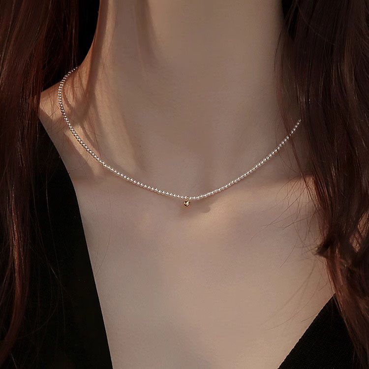 French Double-layer Pearl Necklace For Women, Light Luxury, Niche, High-end, Fashionable Accessories, Choker Neck,_voghion.com