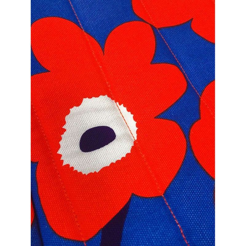 Zaino leggero in tela di cotone alla moda con fiori colorblock non posizionati, per il tempo libero, Cento e uno_voghion.com