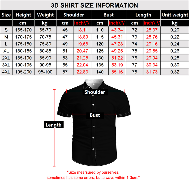 Herrenbekleidung Herren Hawaiihemd Code 3D-gedruckte Shorts Hemd Anzug Sommer_voghion.com