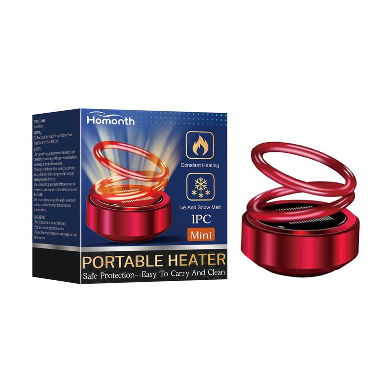 Homonth Portable Dynamic Molecular Heater, Car Window Snow, Ice And Fog Removal Convenient Heater_voghion.com