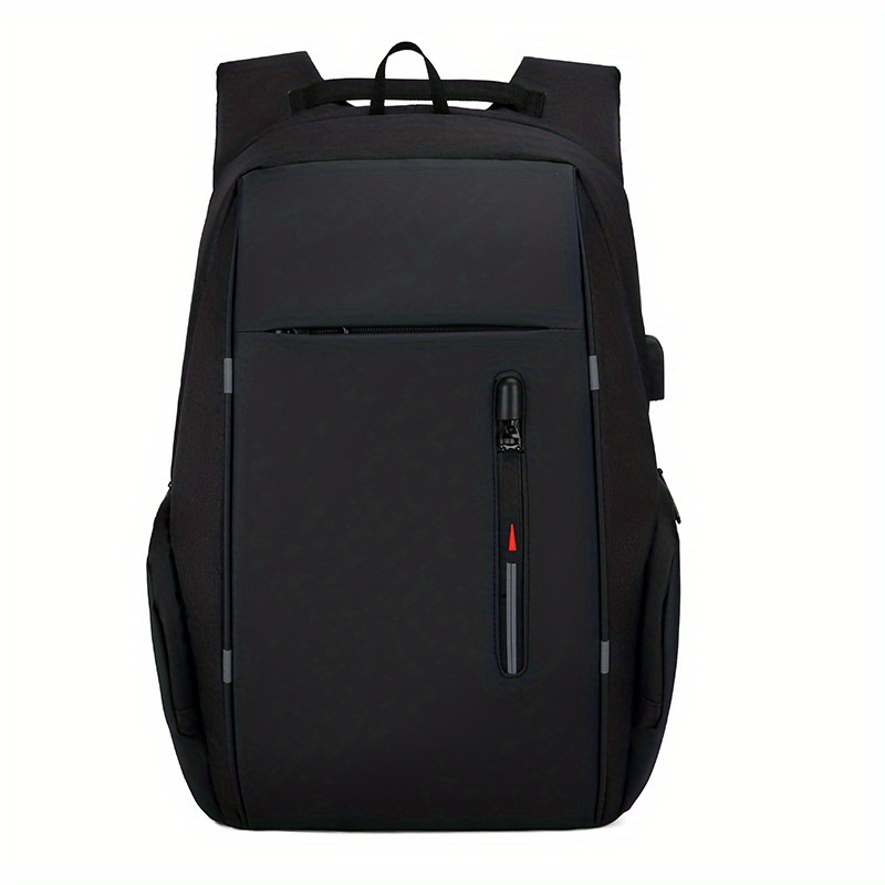 Zaino per laptop con borsa antifurto da uomo da 1 pezzo, borsa da lavoro di grande capacità per viaggi, zaino di ricarica USB_voghion.com