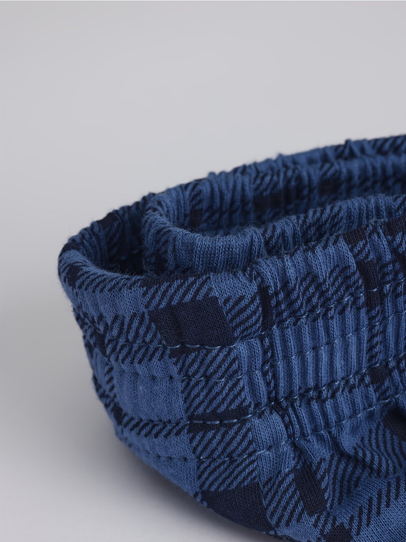 Erkek Rahat Kareli Boxer İç Çamaşırı_voghion.com