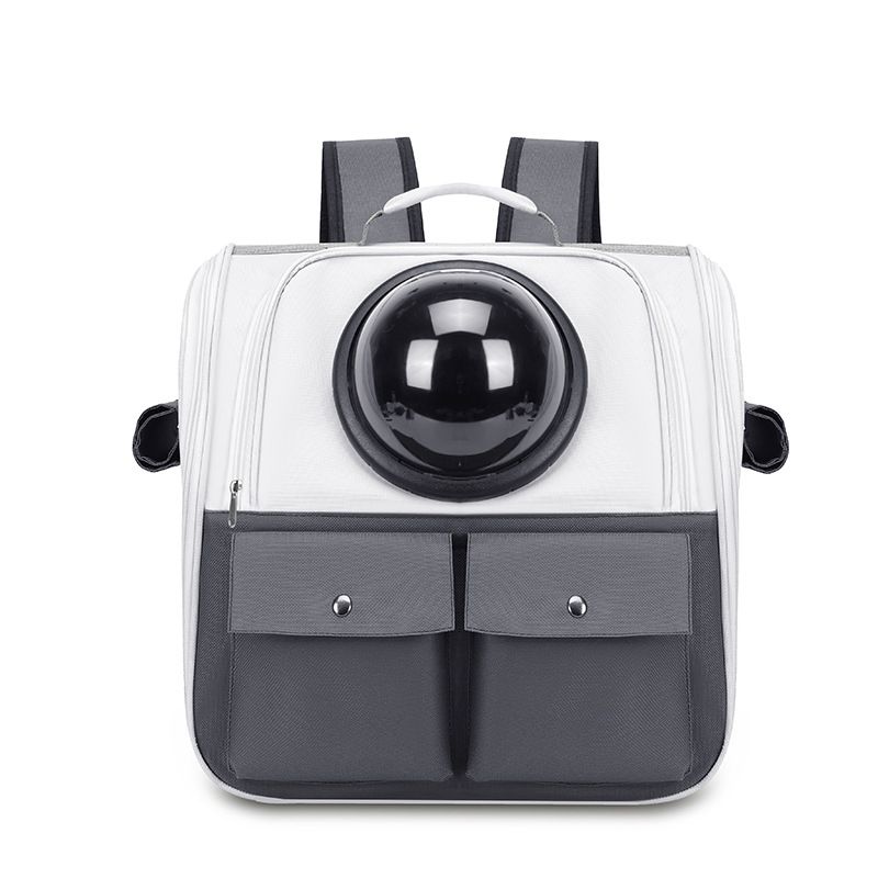 Borsa versatile alla moda per animali domestici, trasportino per gatti, borsa portatile per esterni, grande contenitore per aereo, capsula spaziale_voghion.com