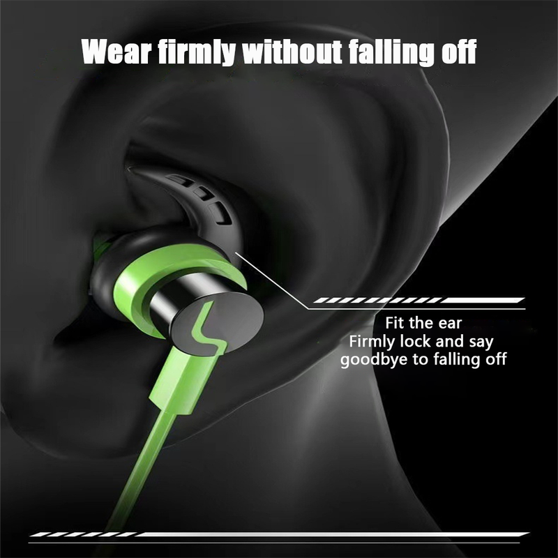 3.5mm/Type-c Flat Mouth Waterproof Game Earphone E-sports Earphone With Microphone Suitable For Huawei Xiaomi Wired Headset_voghion.com
