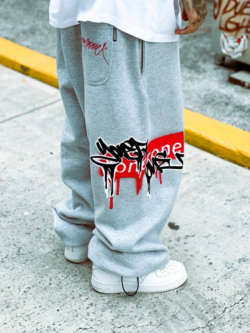 Streetwear Hip Hop Pants For Men & Women - Loose Fit 3D Print Graphic Casual Trousers With Elastic Waist - Urban Fashion For Fall_voghion.com
