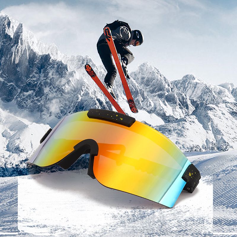 Cycg Outdoor sunglasses High-end sports Bright coated wilderness hiking glasses_voghion.com