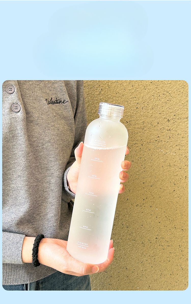 Tritan-Sportflasche in Mutter- und Säuglingsqualität für Frauen, tragbare Fitness-Wasserflasche aus Kunststoff mit großem Fassungsvermögen,_voghion.com