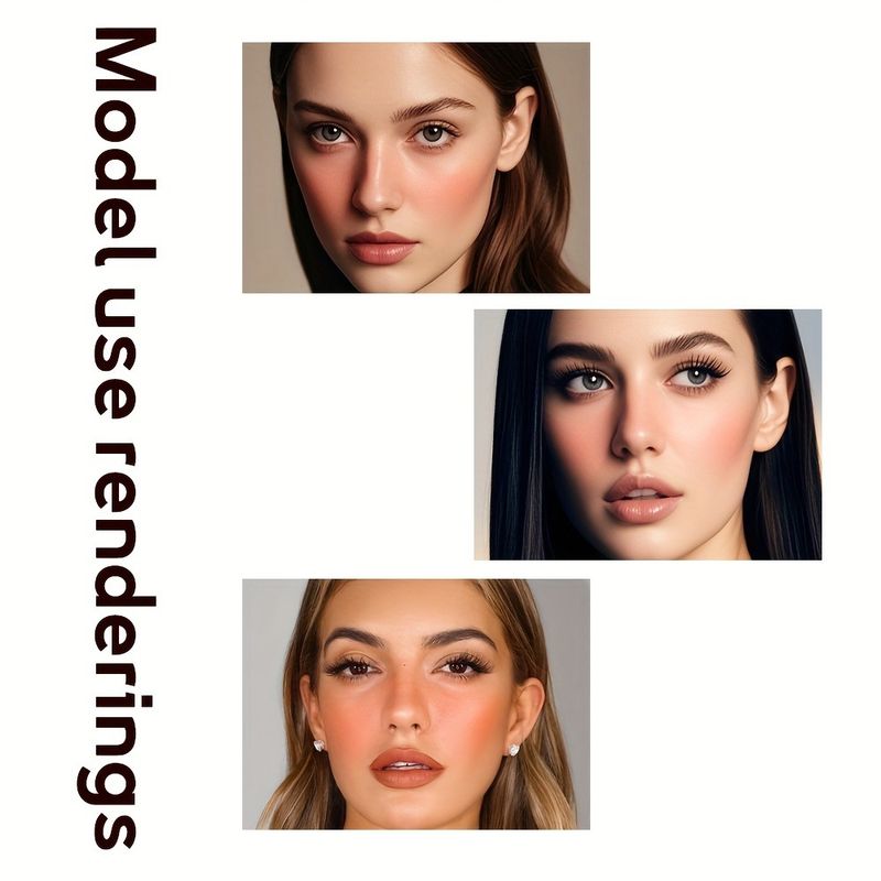 Blush Flüssiges Rouge mit leichtem, natürlichem Finish, langanhaltender Farbe, leicht zu verblenden, vielseitig einsetzbar, für Alltags-, Bühnen- und Abend-Make-up_voghion.com