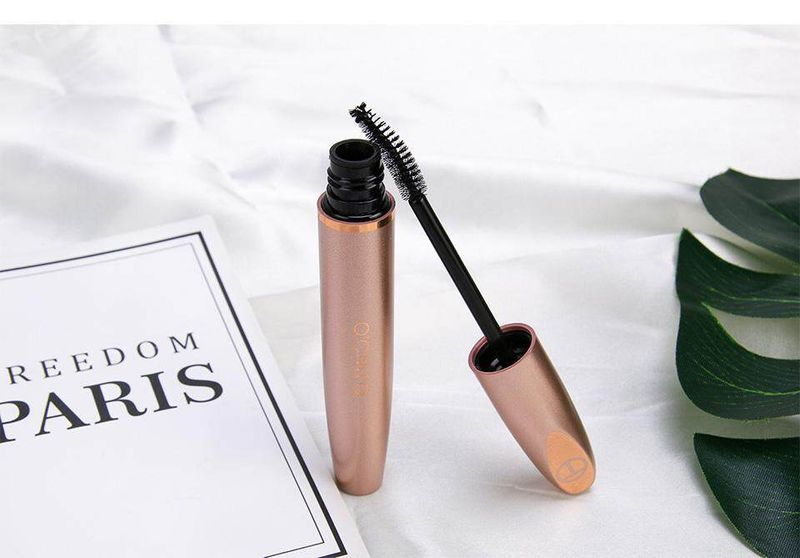O.2. O beautiful 3D Silk Fiber Eyelash Black Waterproof Long Lasting Mascara_voghion.com