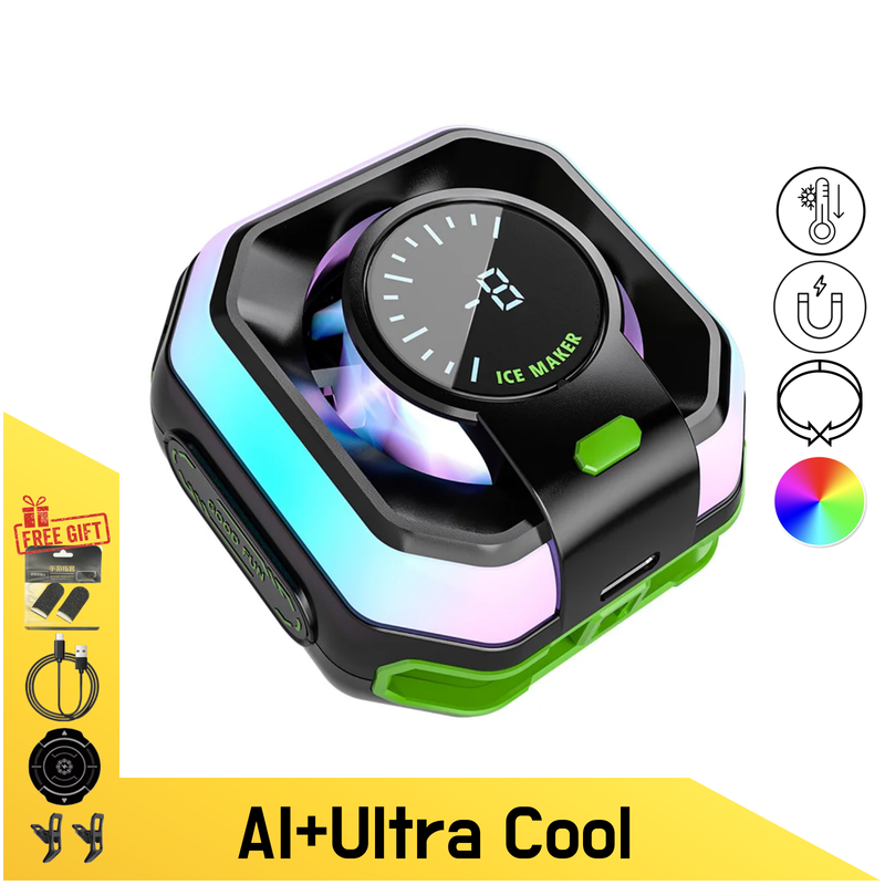 5 PRO Handykühler, magnetischer Halbleiter-Lüfter, Kühler für iPhone Xiaomi POCO, für PUBG-Gaming-Kühler_voghion.com